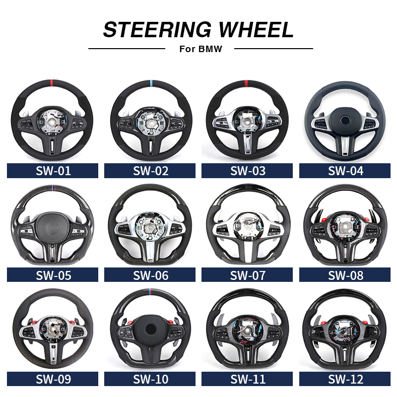 Modèles compatibles et codes de châssis pour volants BMW et Mercedes